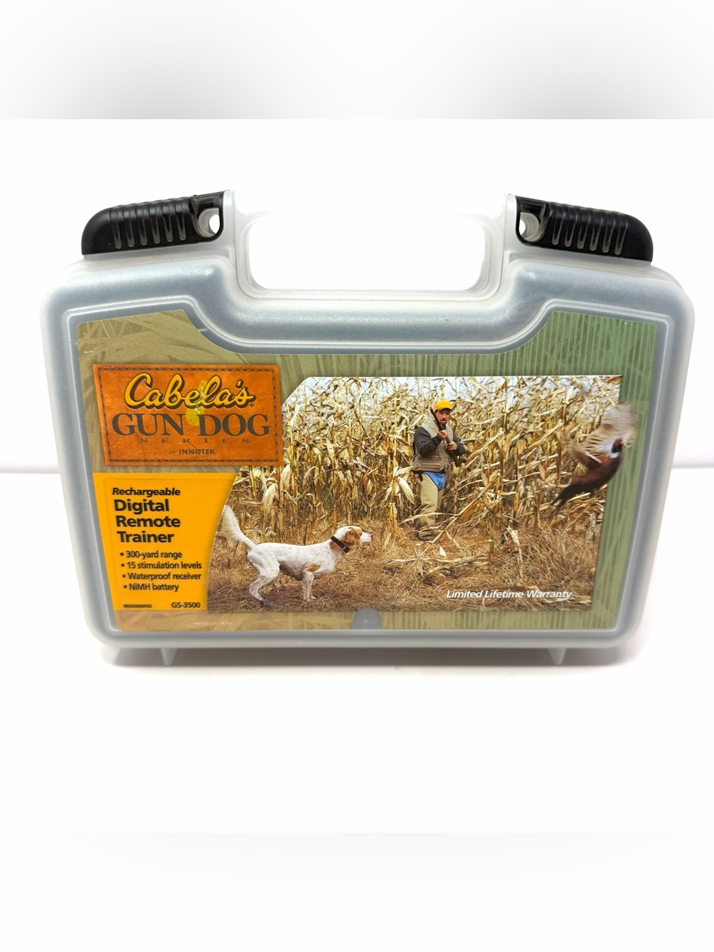 Cabelas Gun Dog Digital Remote Trainer Collar System GS-3500 300 Yards NEW NOS